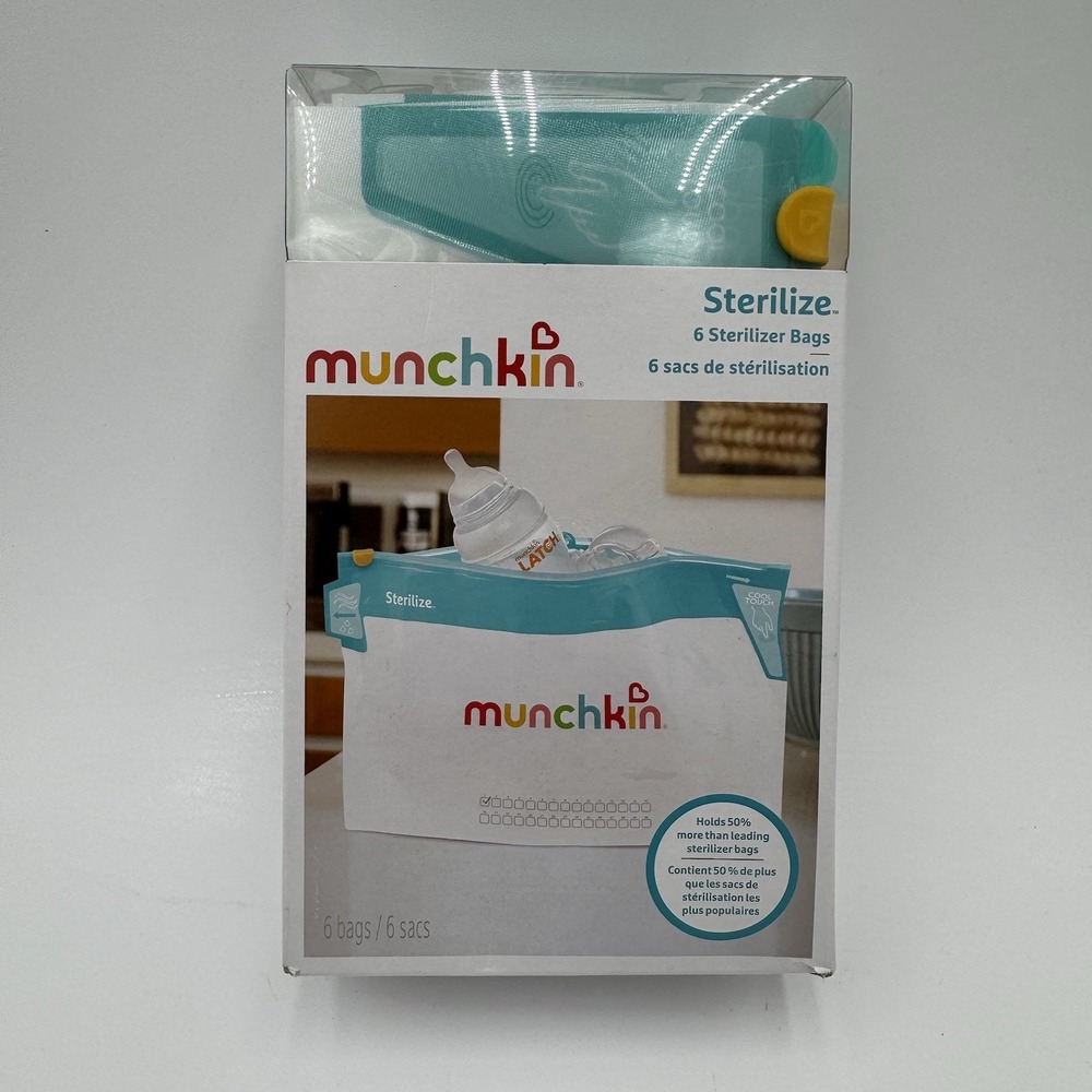 Munchkin Microwave Sterilizer Bags 6 Count‎